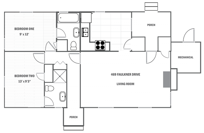 469 Faulkner Drive floor plan