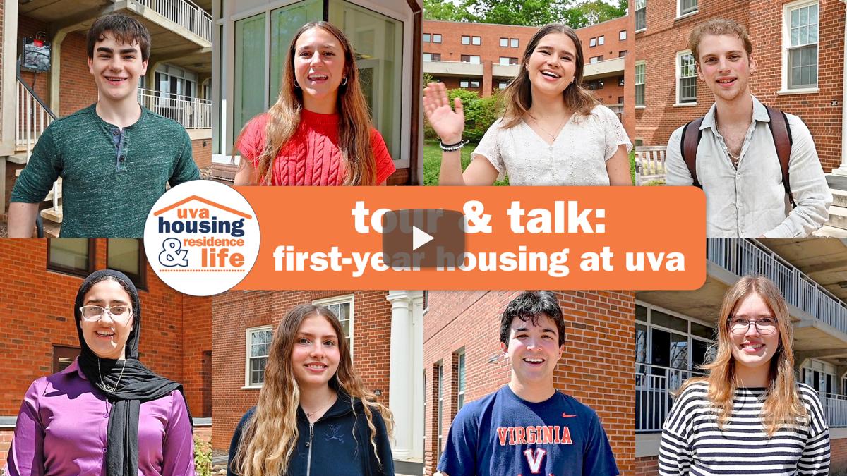 Tour & Talk: First-Year Housing at UVA