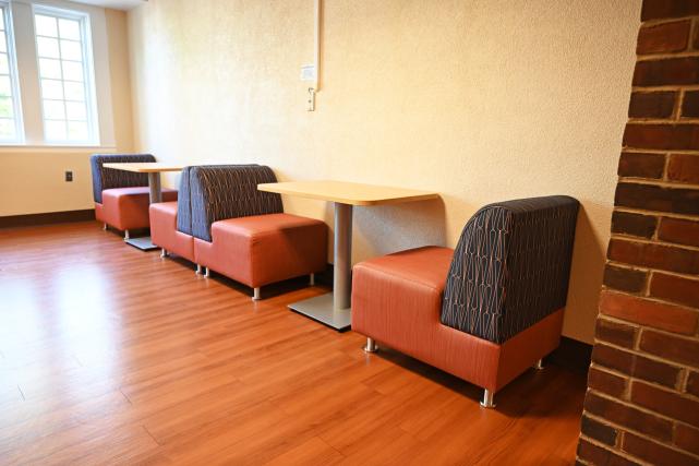 Common space booth seating